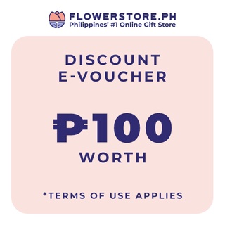FlowerStore.ph P100 e-Voucher