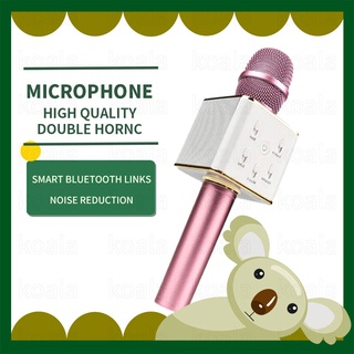 Microphone Q7 Wireless Bluetooth Handheld Microphone Karaoke Home Radio Microphones