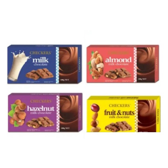 Checkers Chocolate Assorted 100g Shopee Philippines