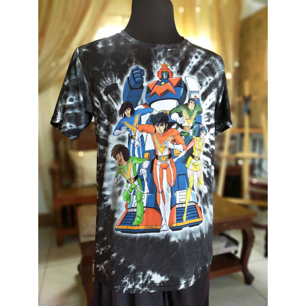 Voltes V Dri Fit Tie Dye Shirts Shopee Philippines