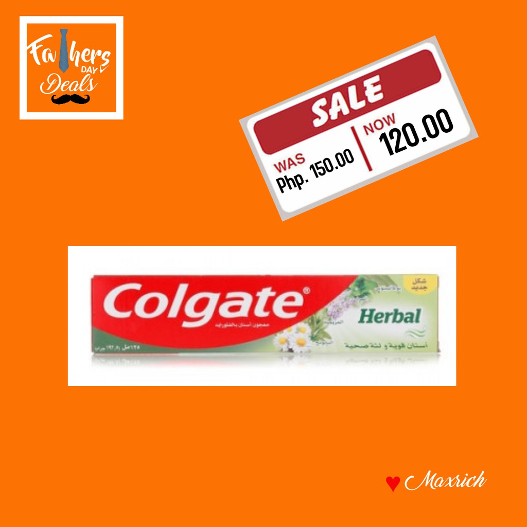 Colgate Herbal Toothpaste Imported from Dubai Shopee Philippines