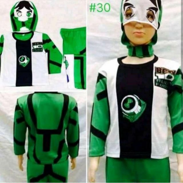 Shop Ben 10 Costume Shirt Pants Mask Kids Shopee Philippines - roblox ben 10 omniverse shirt