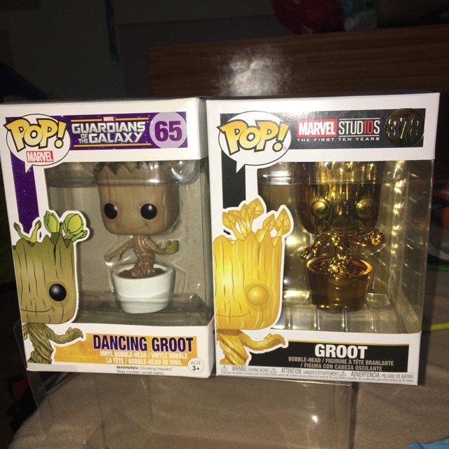 funko pop gold groot
