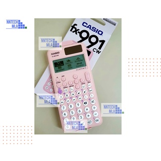 Casio Fx Cw Classwiz Scientific Calculator In Pink New Series With Free Case Shopee