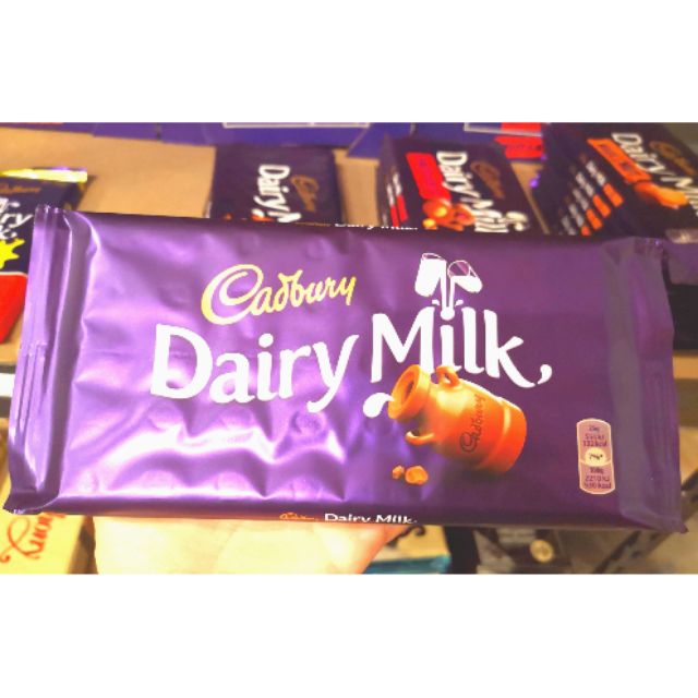 Cadbury Dairy Milk Giant Bar (100g) Shopee Philippines