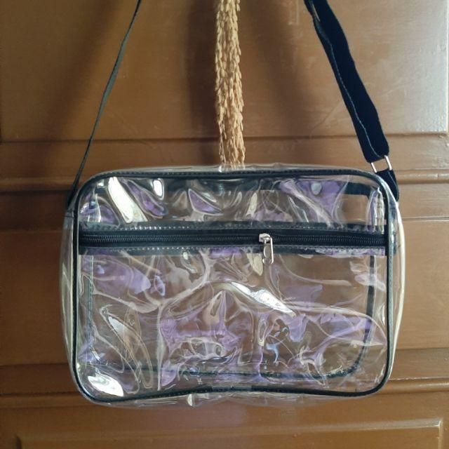 sling bag transparent