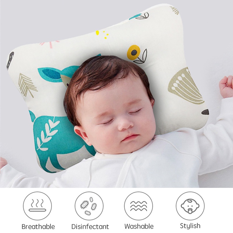 [Anti Flat Pillow]Baby Pillow Premium Soft Pillow Flat Head