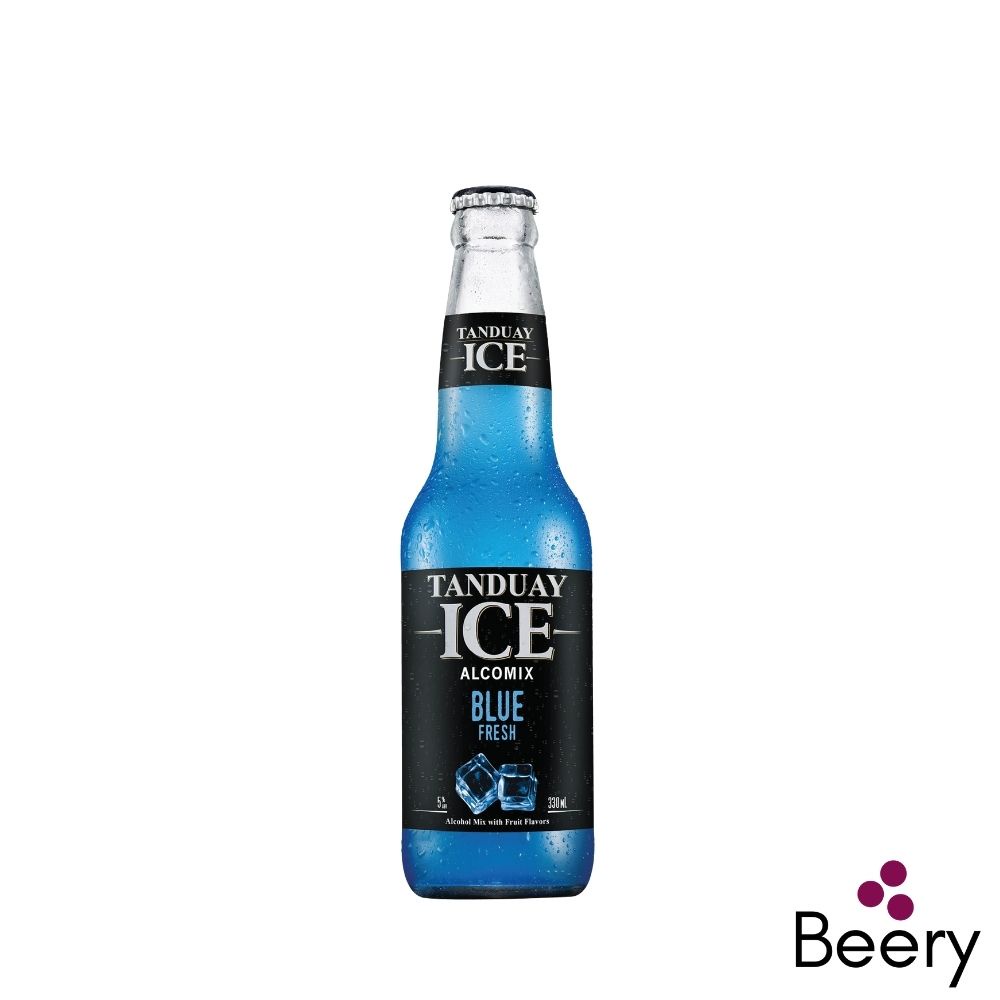 Tanduay Ice Blue Fresh 330 ml Vodka bottle Shopee Philippines