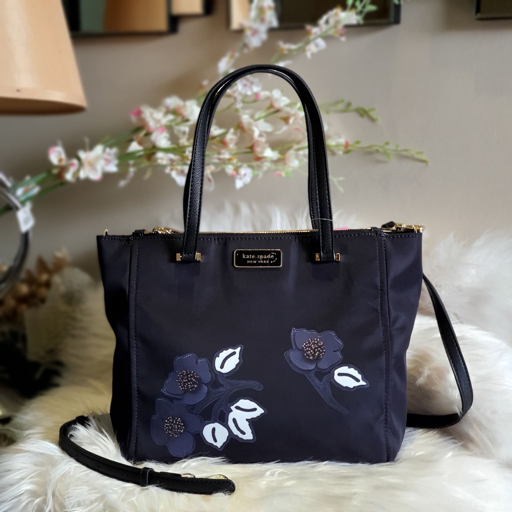 Kate Spade Best Seller Gumamela Flower Print Women's Tote Bag with Sling  Classic Medium Dawn Satchel | Shopee Philippines