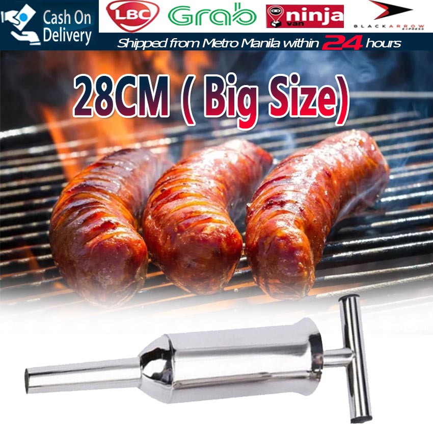 【Fast Delivery】Sausage Stuffer Sausage Filler Sausage Syringe Stainless