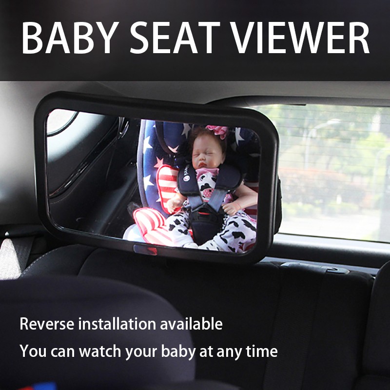 backseat mirror for fixed headrest