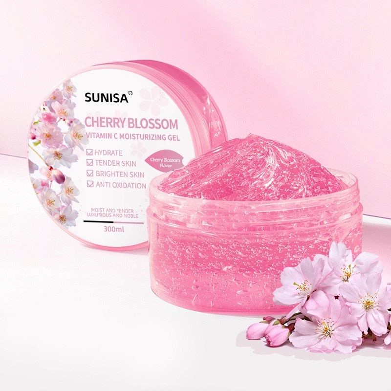 Original Sunisa Cherry Blossom Aloe Vera Soothing Gel Vitamin E 99aloe Vera Gel Moisturizer Gel 0409