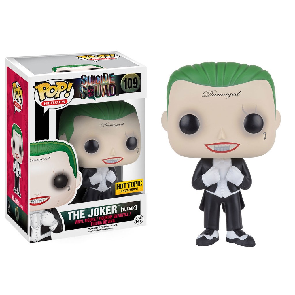 joker funko pop hot topic