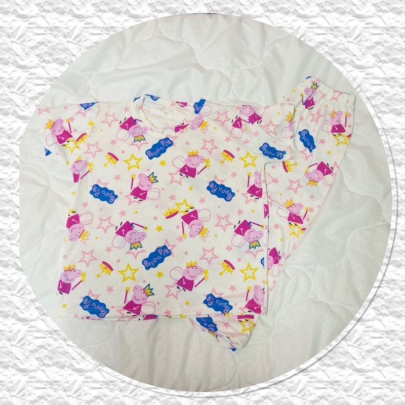 Dressforlessmnla Peppa Pig Terno Sleepwear for kids | Shopee Philippines