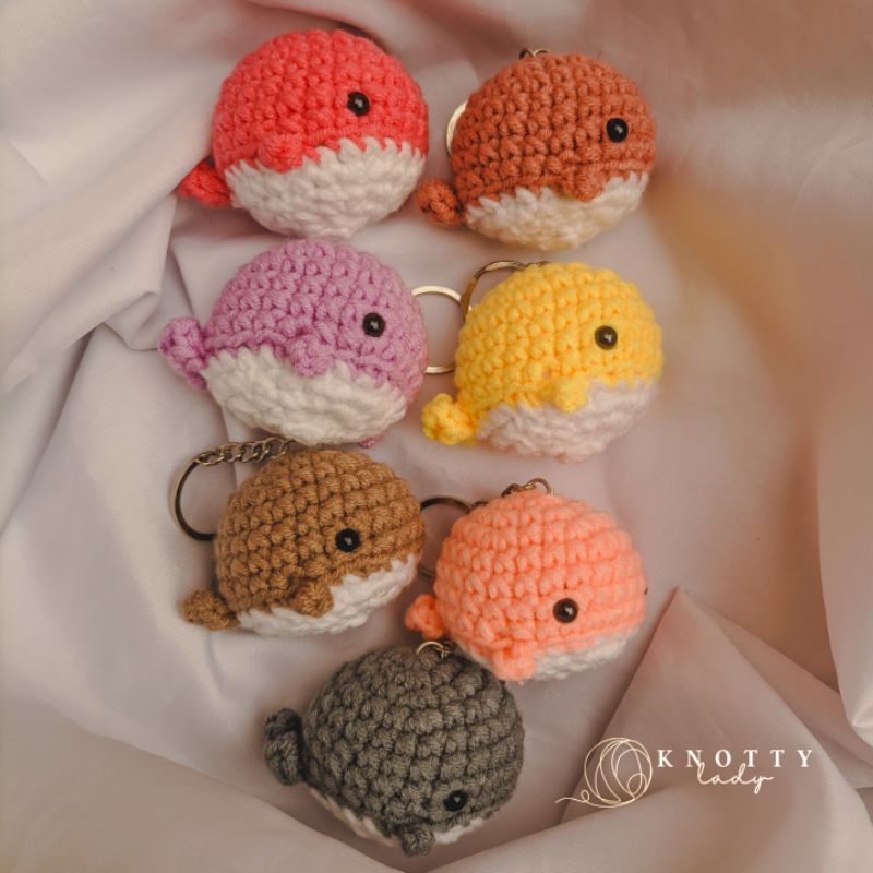 Handmade Whale Keychain (with box each) Shopee Philippines