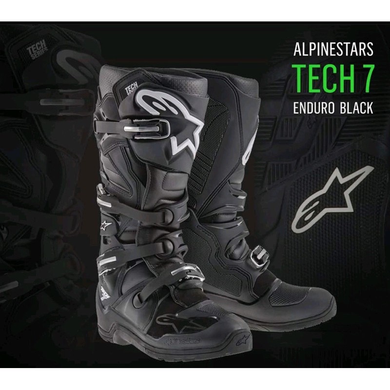 Alpinestars Alpinestars Tech 7 Black Edition Shoes Shopee Philippines