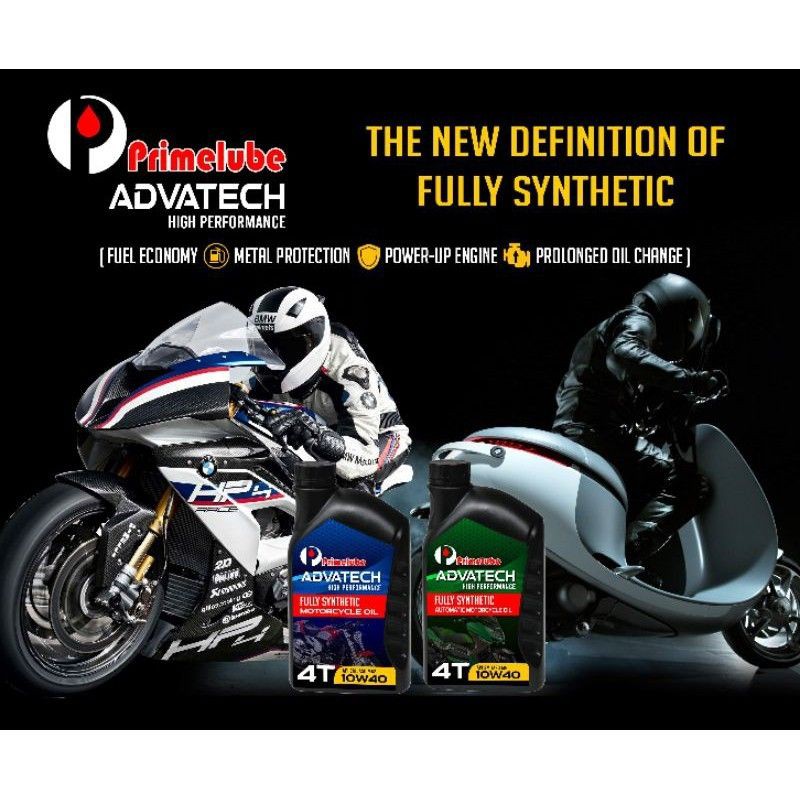 Prime lube Advatech Fully Synthetic | Shopee Philippines