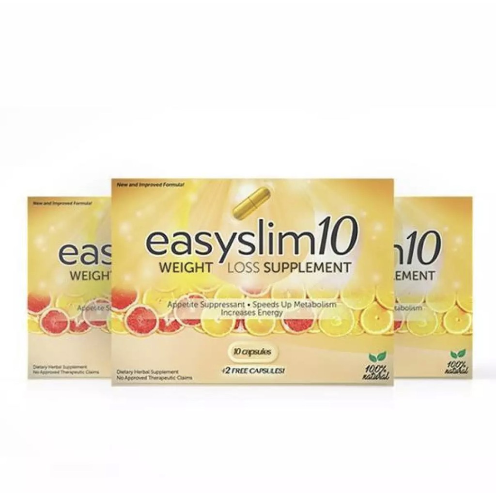 Easyslim10 Weight Loss Capsules (STRONG) 3 boxes Shopee Philippines