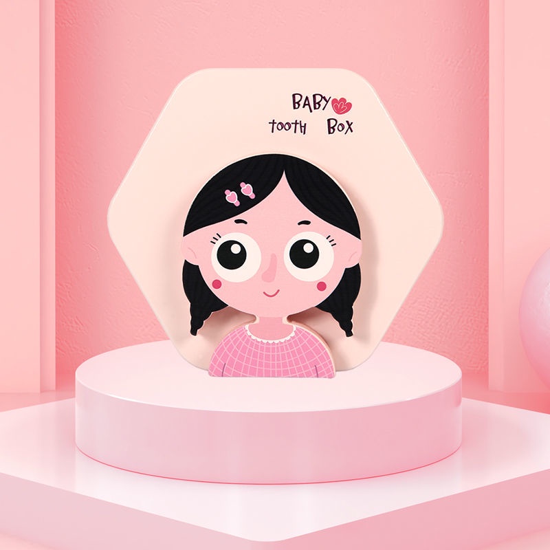 Baby Teeth Memorial Box Children Boys and Girls Storage Baby Growing