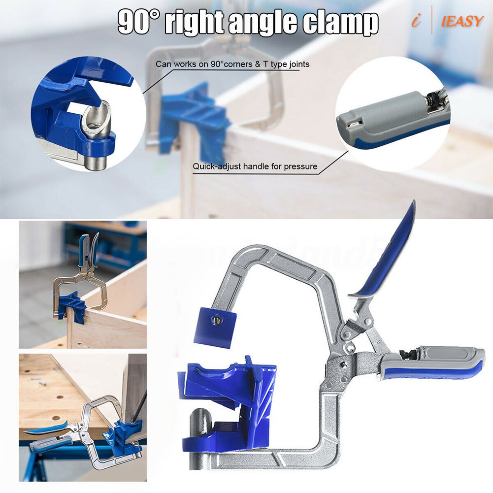 90 Degree Right Angle Kreg Jigs Corner Clamp Durable for Woodworking