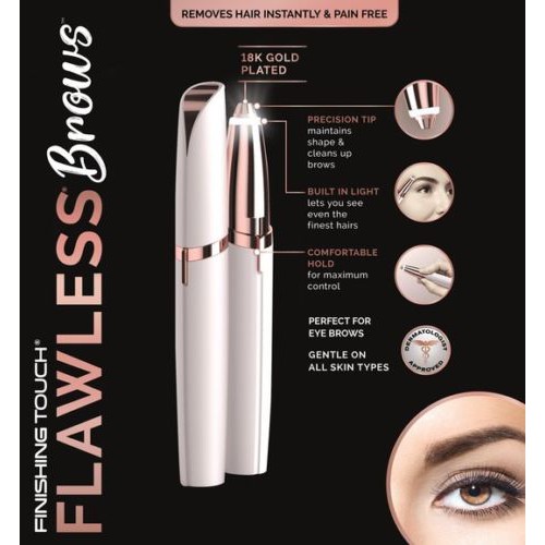 flawless brows trimmer