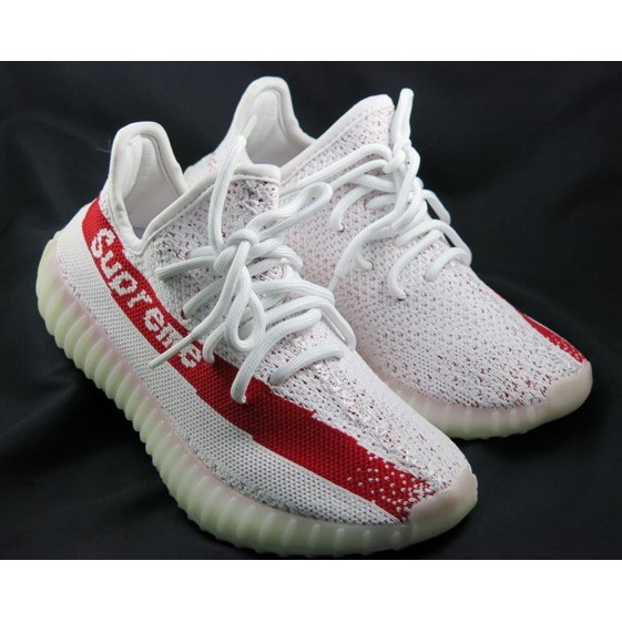 supreme white shoes