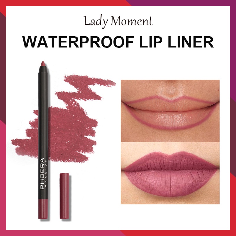 PHOERA Slim Lips LipLiner Nude Primer Lip Pencil LipLiner Highly