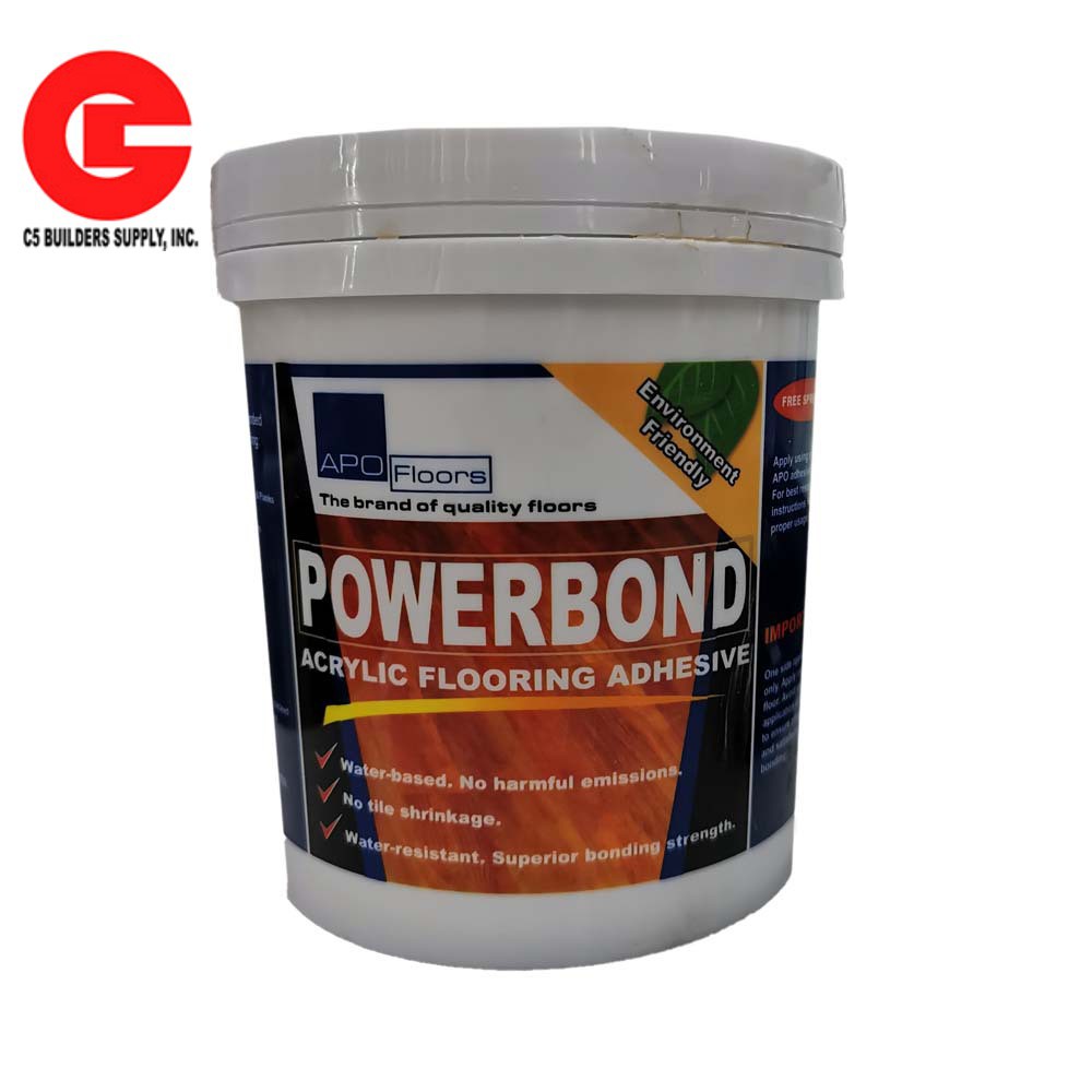 Apo Floors Powerbond Acrylic Flooring Adhesive 1Liter Shopee Philippines