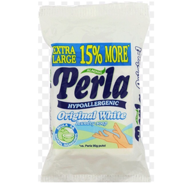 Perla Hypoallergenic Original White Laundry Soap Bar Shopee Philippines