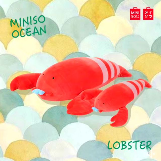 miniso whale stuffed toy