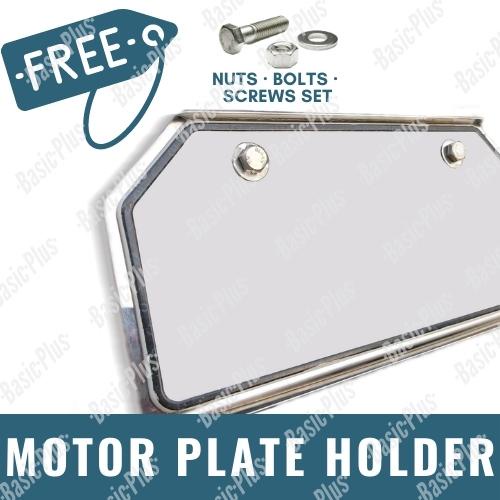 STAINLESS OLD MOTORCYCLE PLATE HOLDER license motor plate number holder for motorcycle frame