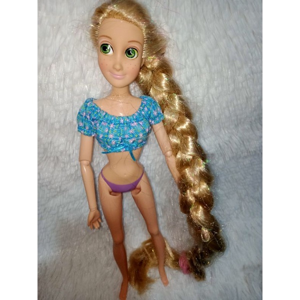 real life long hair rapunzel doll