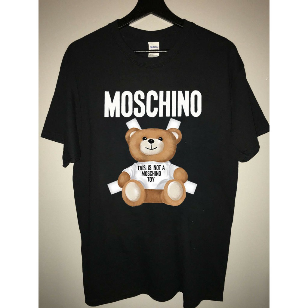 mens moschino bear t shirt
