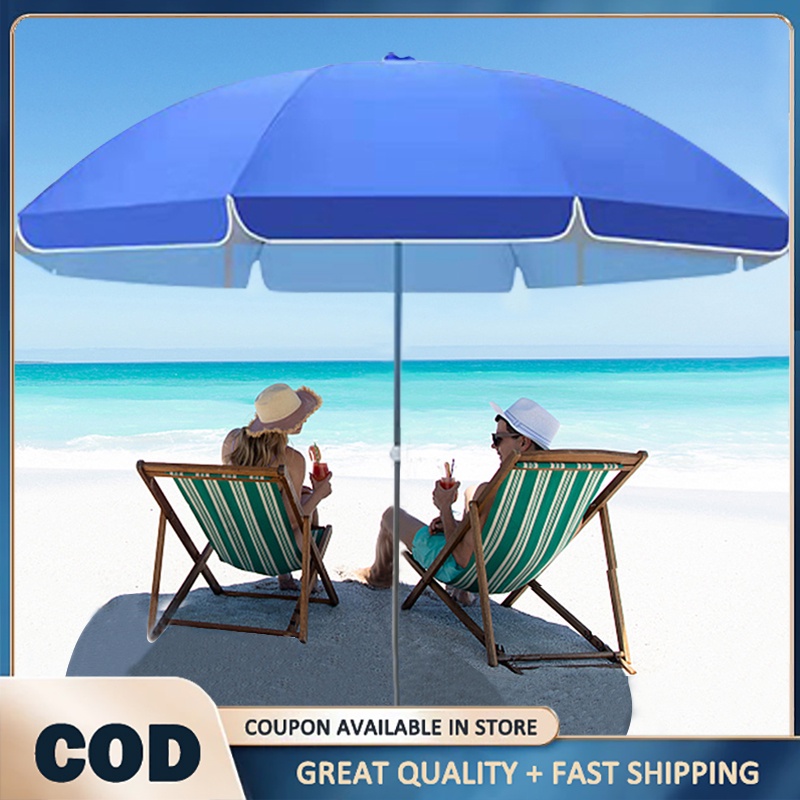 2M Outdoor Umbrella Parasol Garden Patio Umbrella Sun Shade Umbrella