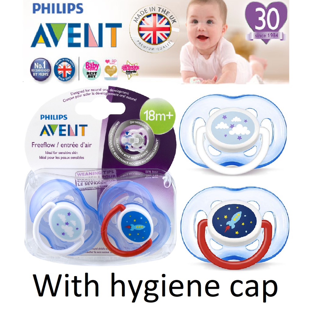 Philips Avent Pacifier 18m+ Orthodontic baby Soother with Silicone Teat