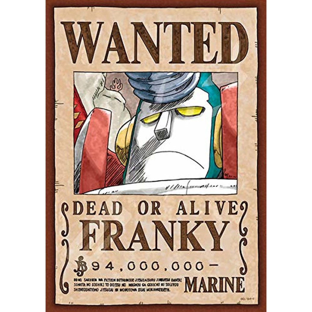 Cod One Piece Wanted Poster And Characters Ref Magnet Shopee Philippines