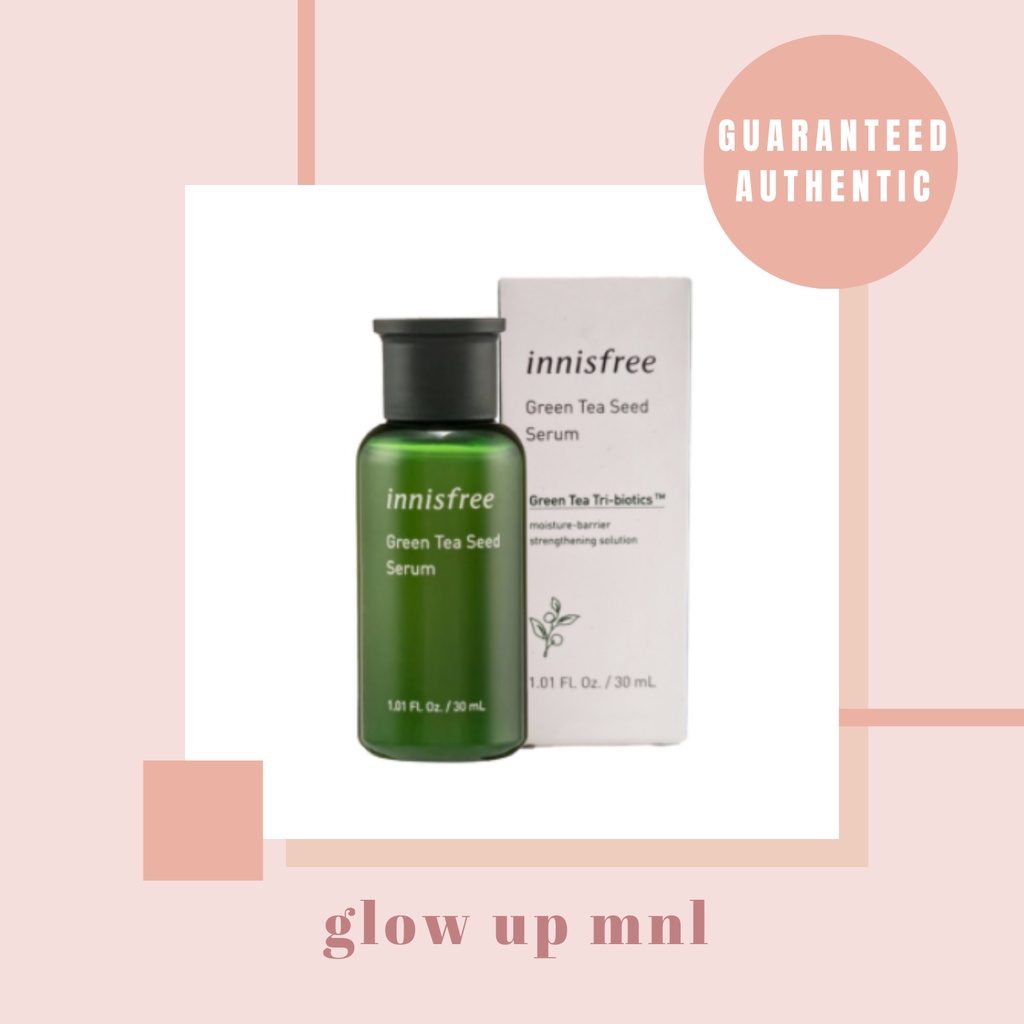 Innisfree Green Tea Seed Serum (TriBiotics) 30ml Shopee Philippines