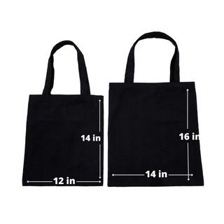 CUSTOM Tote Bag Reusable Bag Canvas/Katcha /Black | Shopee Philippines