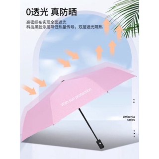 lina06093folds Uv automatic umbrella/payong with sun protection wind proof small folding umbrella #7