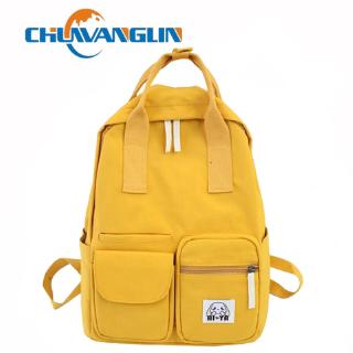 tan bookbag