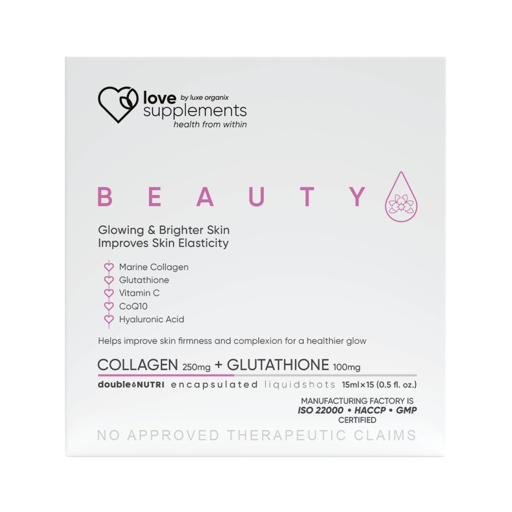 Love Supplement by Luxe Organix Beauty Liquidshot 15ml x 15pcs | Shopee ...