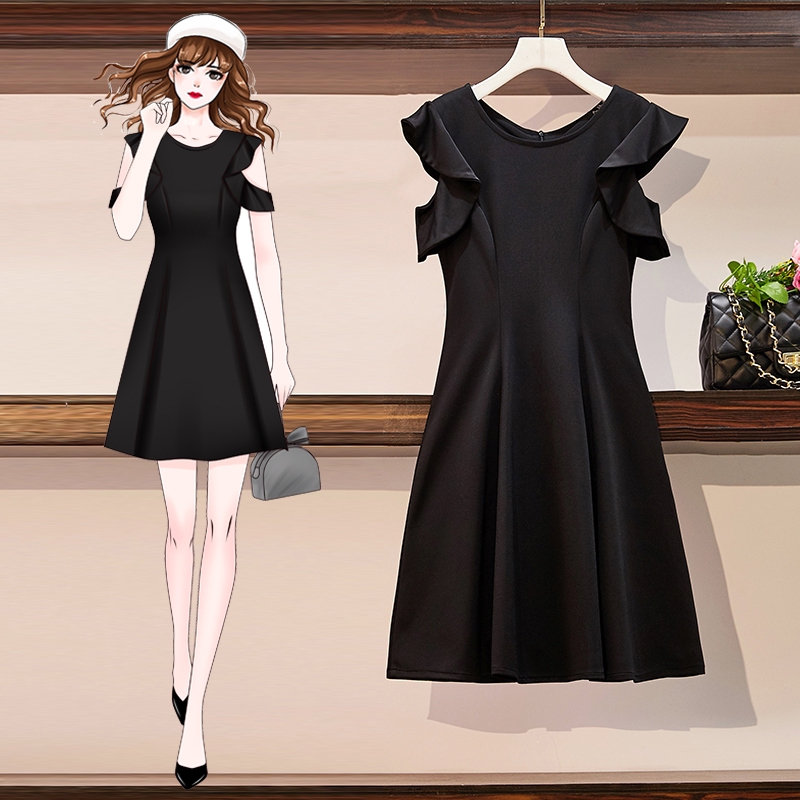 4 Xl Dress Plus Size Dress Black Dress 
