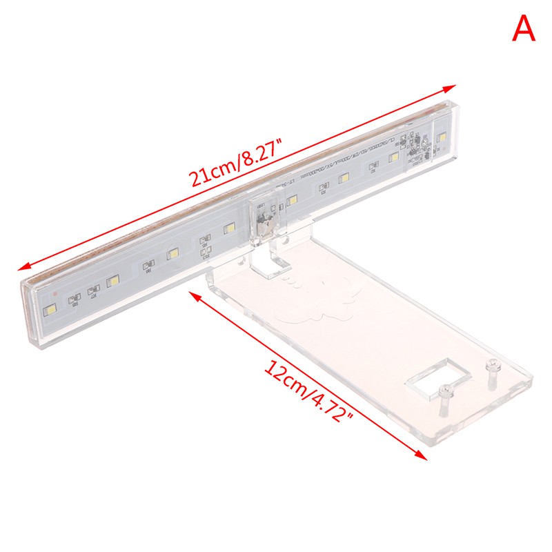 [BETTER] Aquarium Lamp LED Plant Light Fits Tanks Aquatic Lamp Aquarium Bracket Light #2