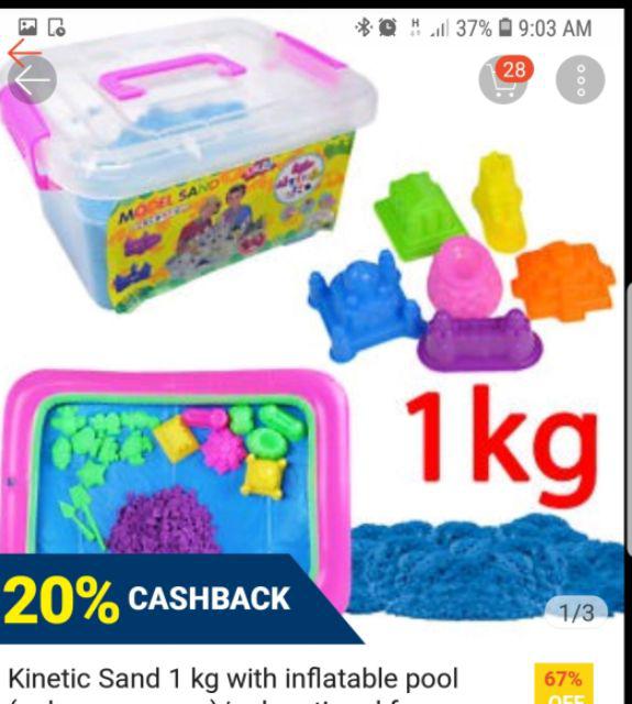 kinetic sand stress relief