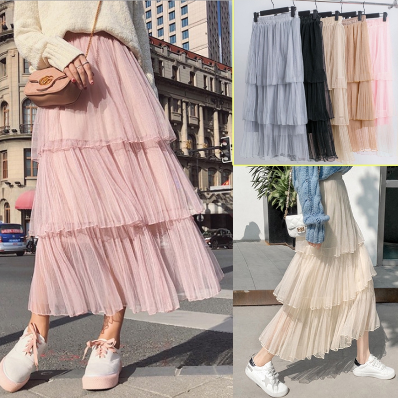 tulle skirt casual