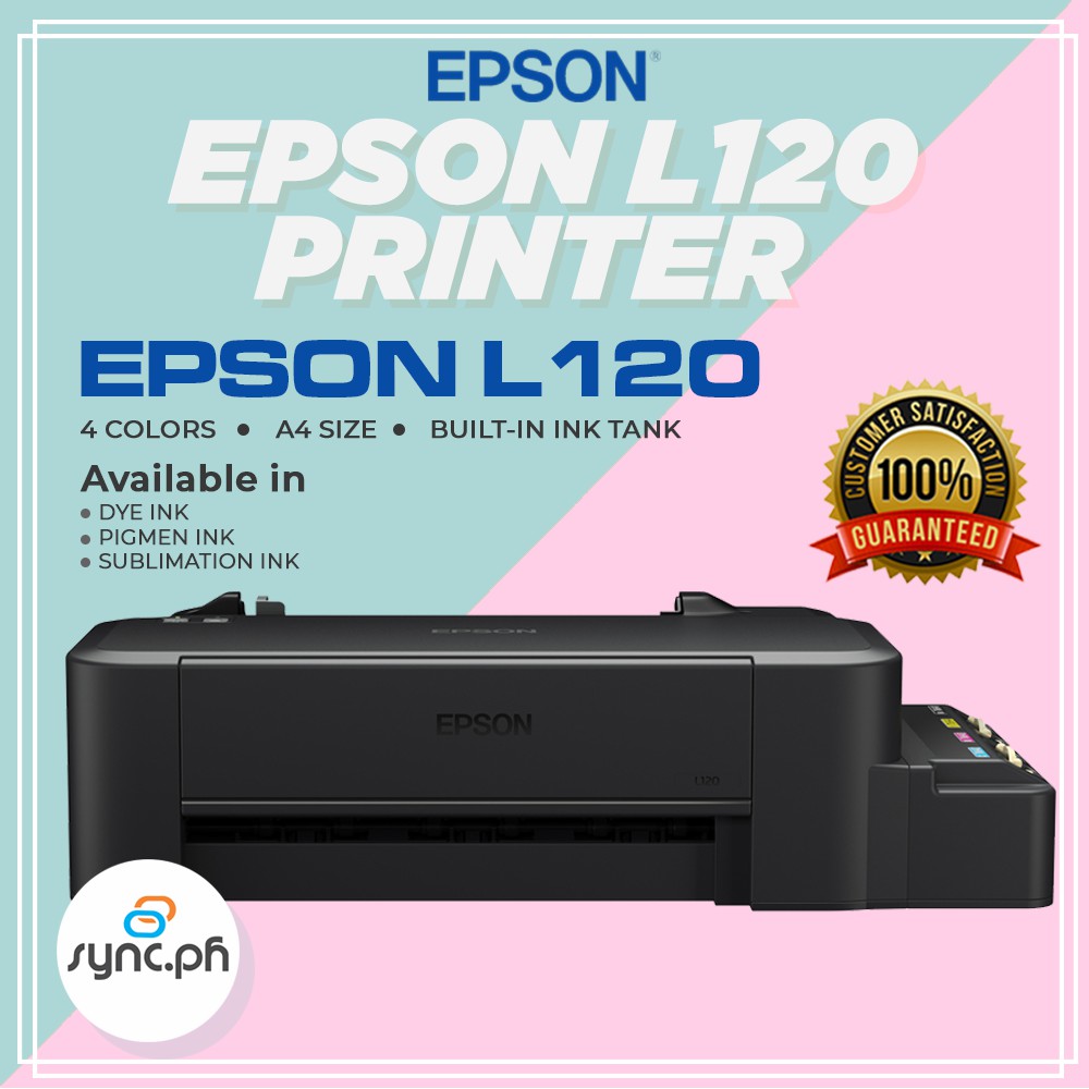 Epson L120 Printer A4 Size Shopee Philippines 4693
