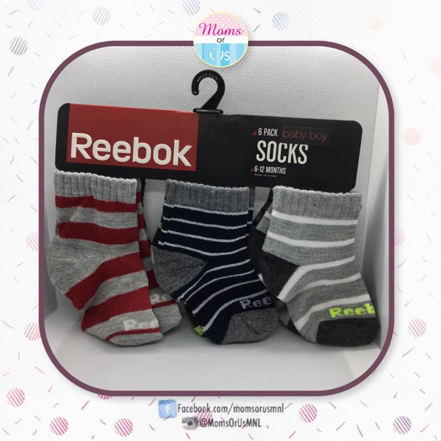reebok baby socks
