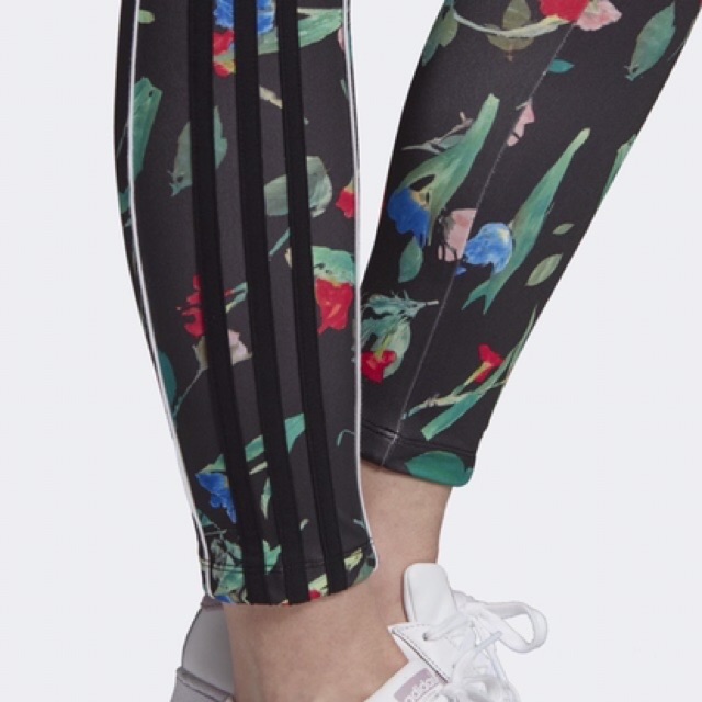 adidas floral tights