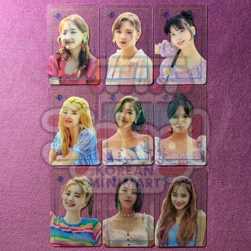 Twice Twaii's Shop (kr) Transparent   Clear Photocard 