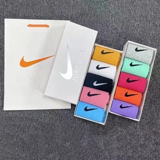 Nike NBA Men's Breathable Sweat-Absorbent Deodorant Color Cotton Socks Sports Athletic Socks Unisex